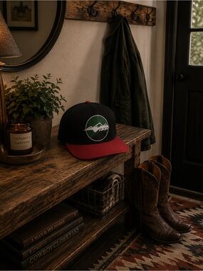 HMK Snocross Racing Sponsorship Snapback Hat NWOT